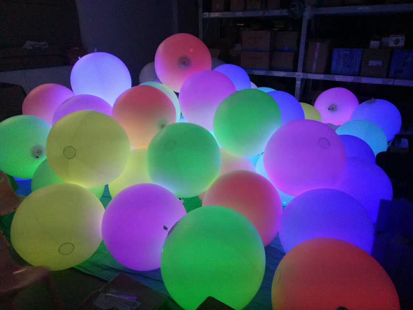 Led Balloon Light - ลูกบอลพีวีซีสีสันสดใสแบบเป่าลมพร้อมไฟ LED ลูกบอล LED แบบเป่าลม ลูกบอลซิกโอเต้แบบเป่าลมสำหรับงานปาร์ตี้