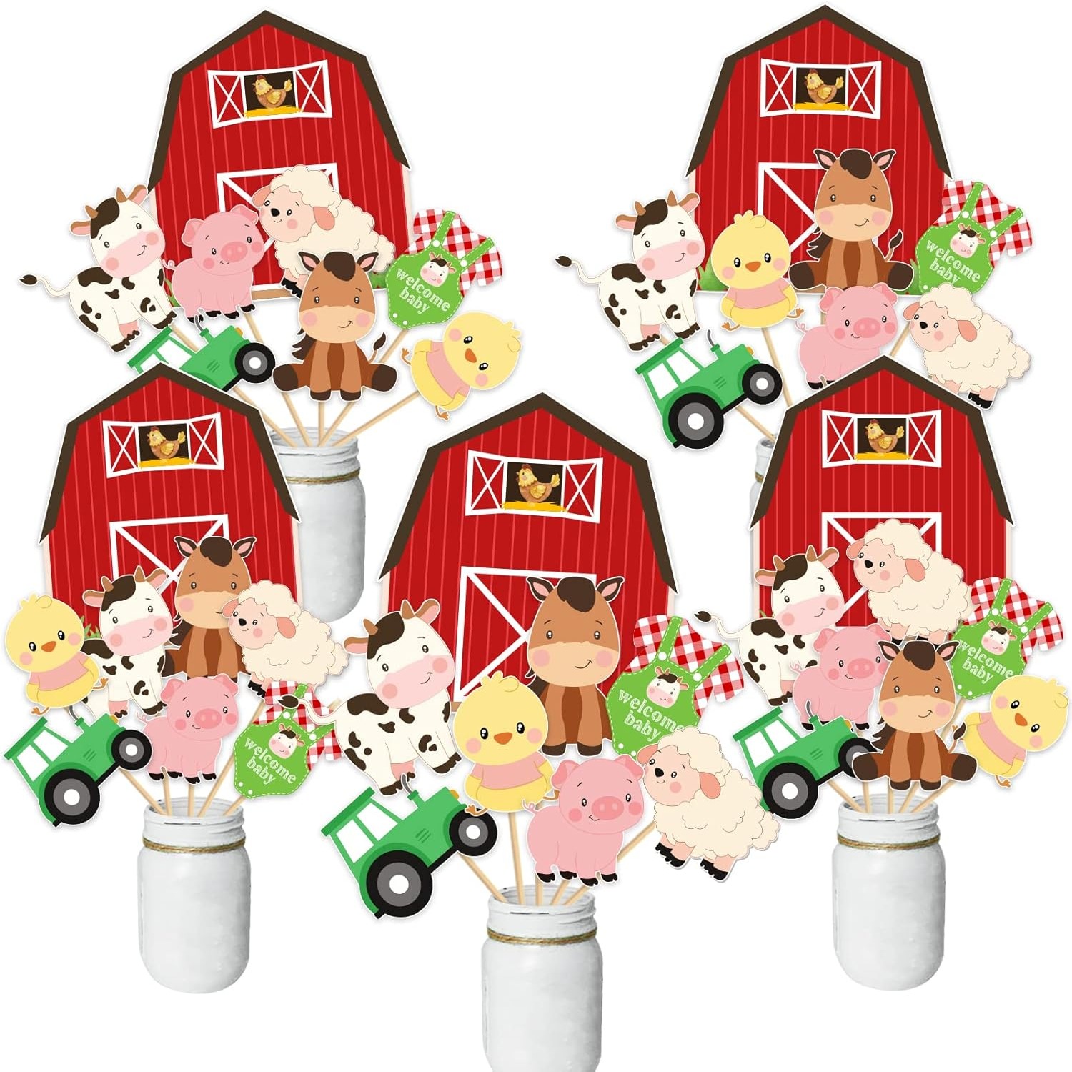 แท่งตกแต่งงานเลี้ยงฉลองทารกแรก - Centerpiece Stick บทวิจารณ์และราคา