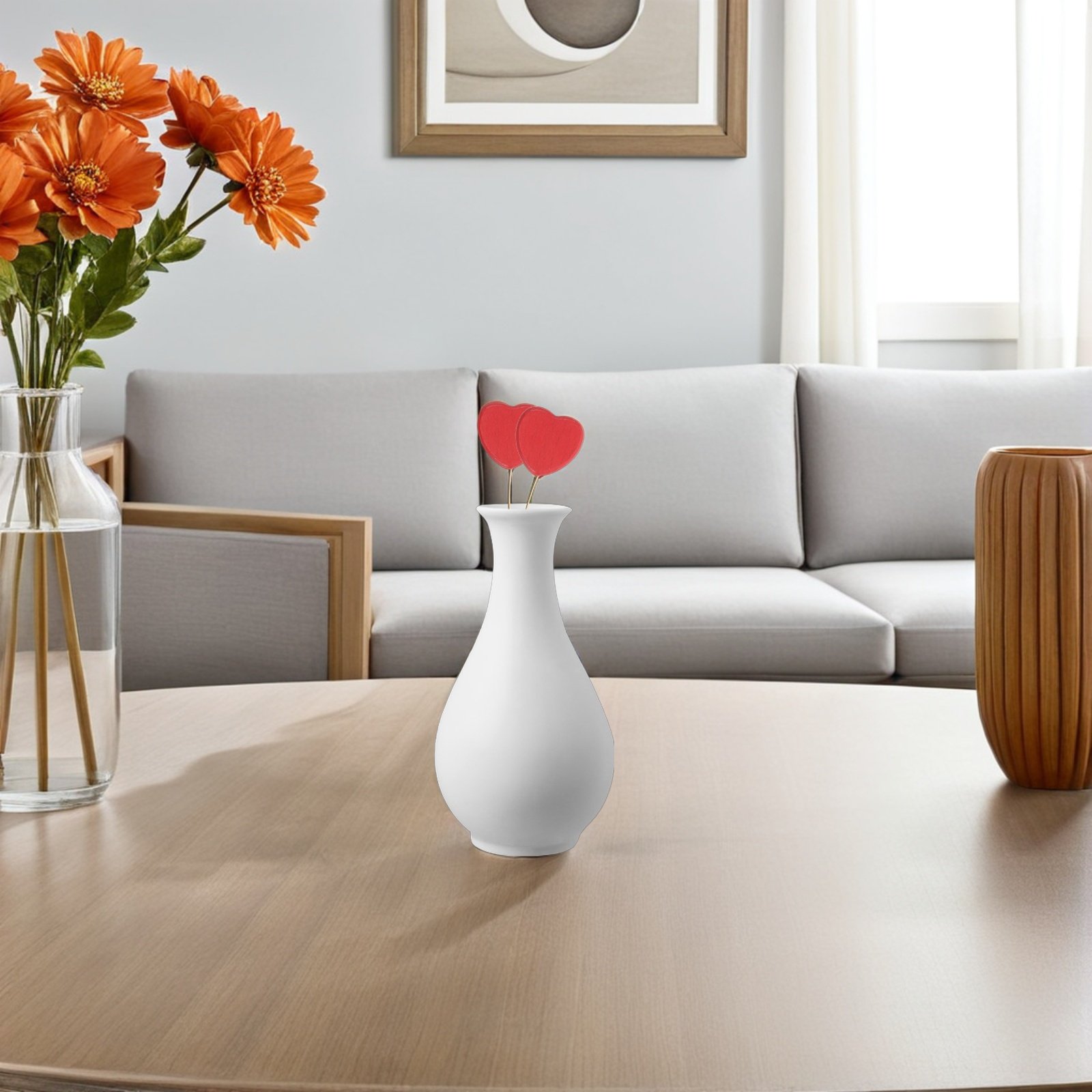 ไม้ตกแต่งรูปหัวใจขนาดเล็ก 6 ชิ - Centerpiece Stick บทวิจารณ์และราคา