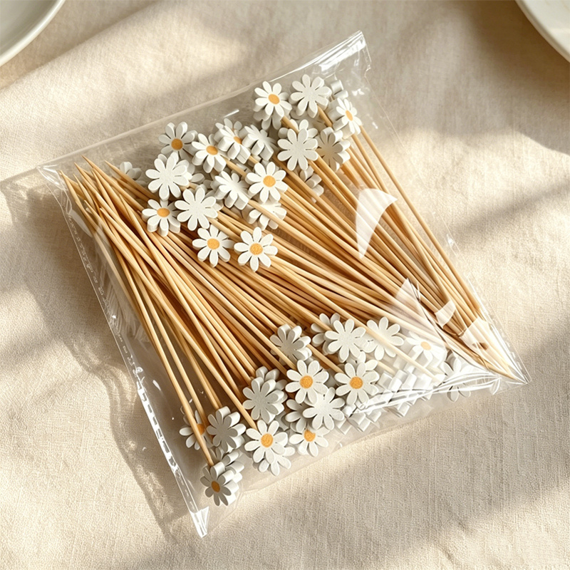 50 ชิ้น ของตกแต่งดอกเดซี่, ไม้ - Centerpiece Stick บทวิจารณ์และราคา