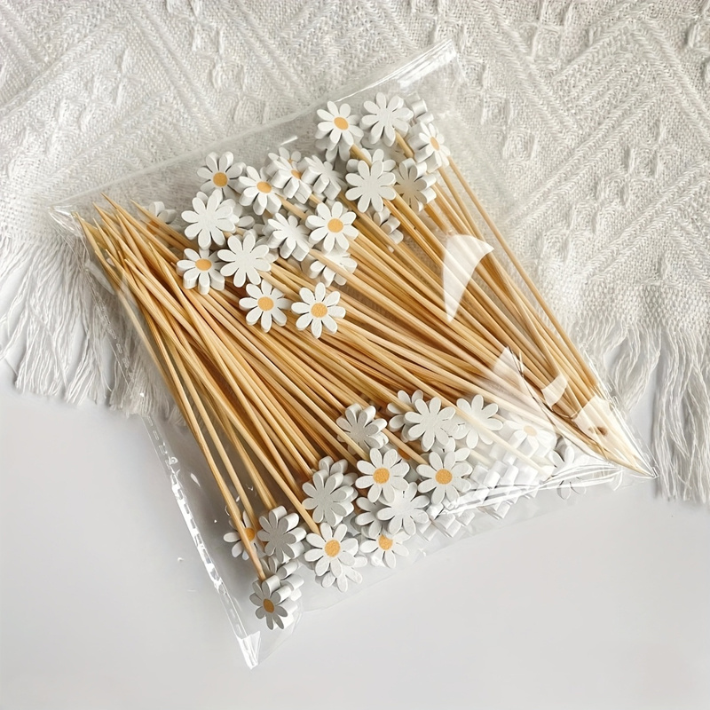 50 ชิ้น ของตกแต่งดอกเดซี่, ไม้ - Centerpiece Stick บทวิจารณ์และราคา
